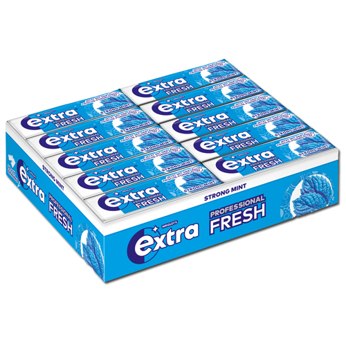 Wrigley&apos;s - Extra Professional Fresh Strong Mint - 30x 10 stuks