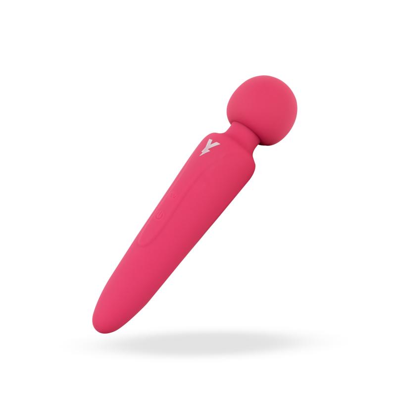 Yiva - Smart Verwarmende Wand Massager - Roze