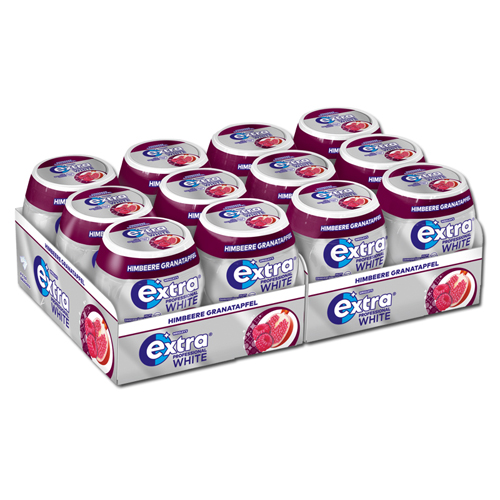 Wrigley&apos;s - Extra Professional White Raspberry Pomegranate - 12x 50 stuks