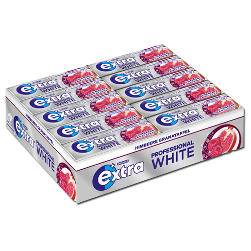 Wrigley&apos;s - Extra Professional White Raspberry Pomegranate - 30x 10 stuks