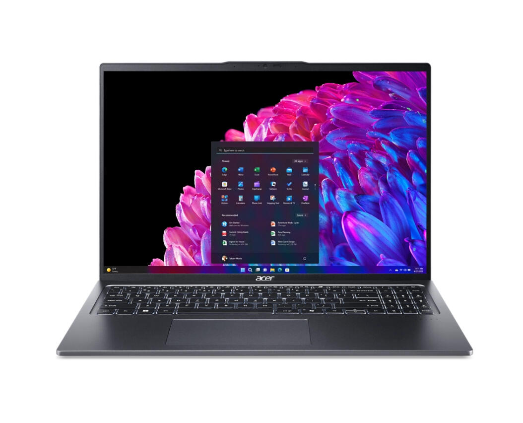 Acer Swift Go 16 SFG16-72-76EE laptop