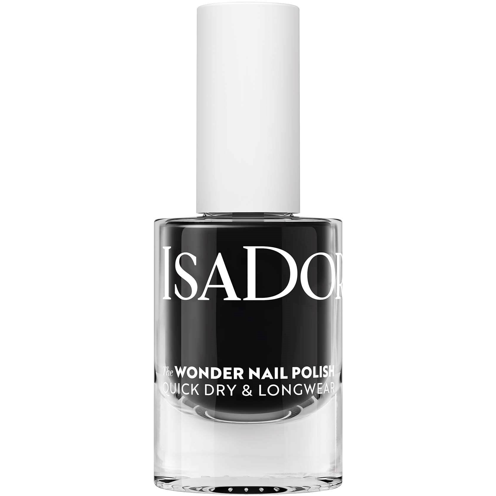 IsaDora The Wonder Nail Polish Quick Dry & Longwear 139 Black Lac