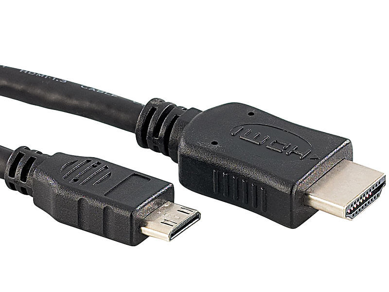 Kabel mini-HDMI naar HDMI 1.5 meter