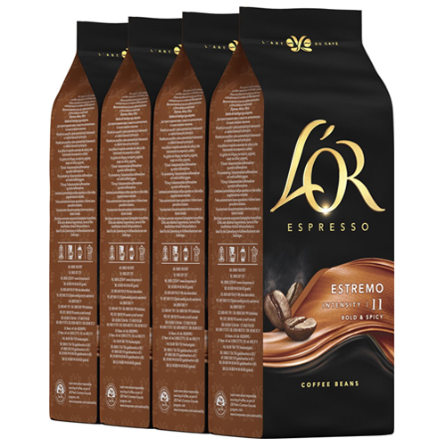 L&apos;Or - Espresso Estremo Bonen - 4x 500g