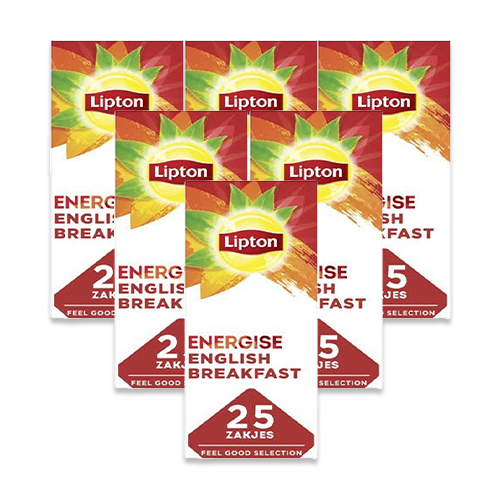 Lipton - Feel Good Selection English Breakfast Thee - 6x 25 zakjes