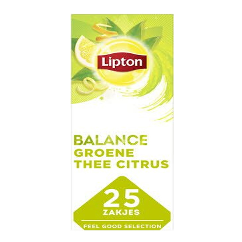 Lipton - Feel Good Selection Groene Thee Citrus - 25 zakjes