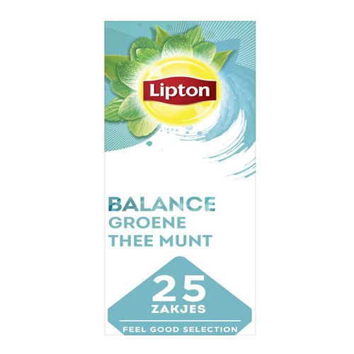 Lipton - Feel Good Selection Groene Thee Munt - 25 zakjes