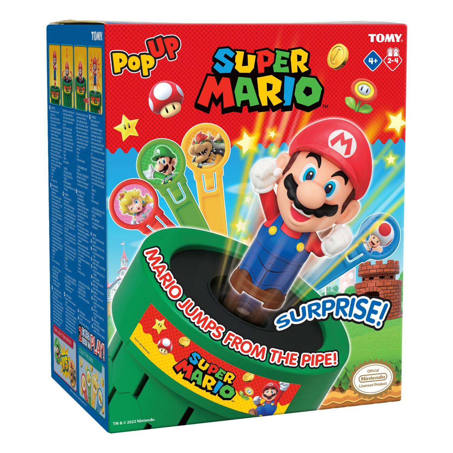 Top1Toys Super Mario Pop-up - Kinderspel