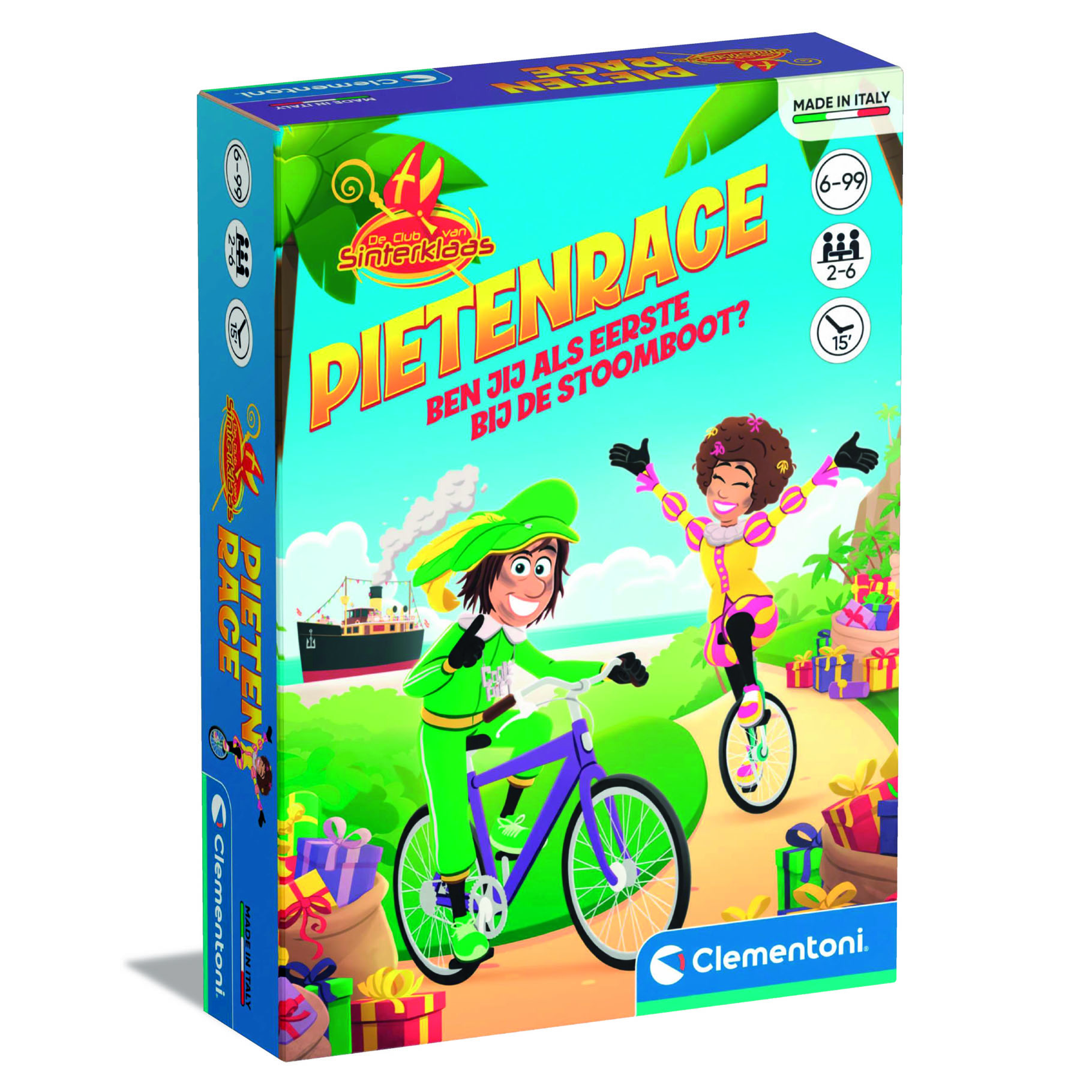 Top1Toys Spel pietenrace club van sint