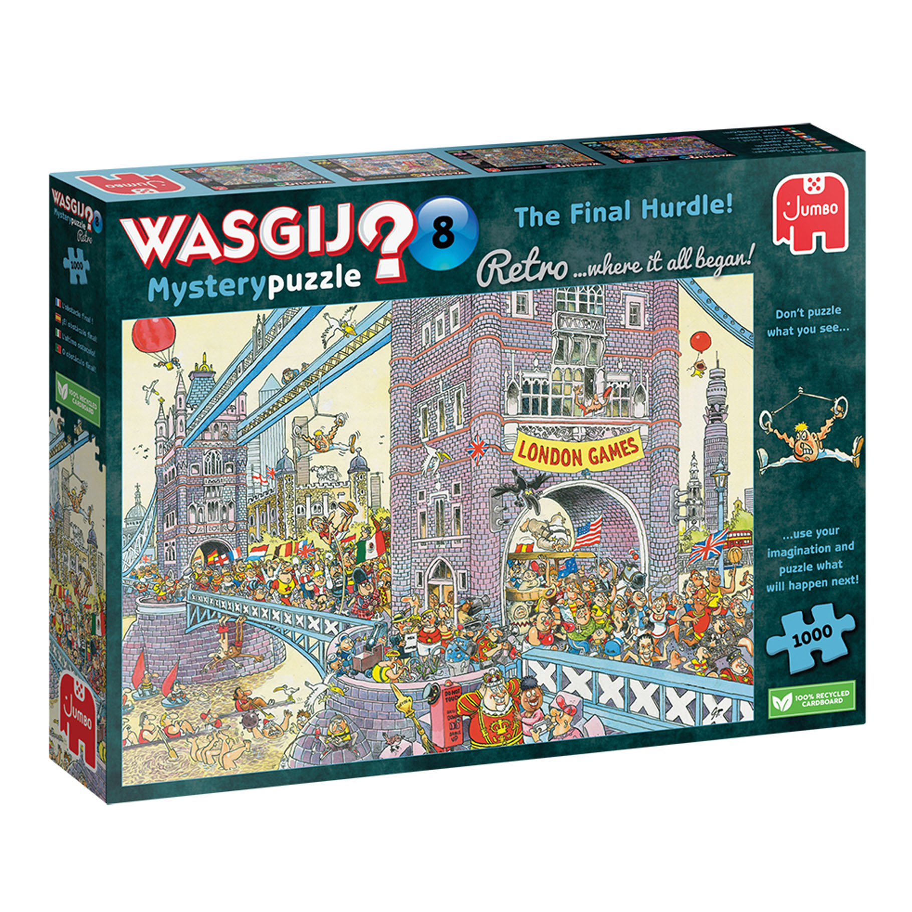 Top1Toys Puzzel Wasgij Retro Mystery 8 laatste horde 1000