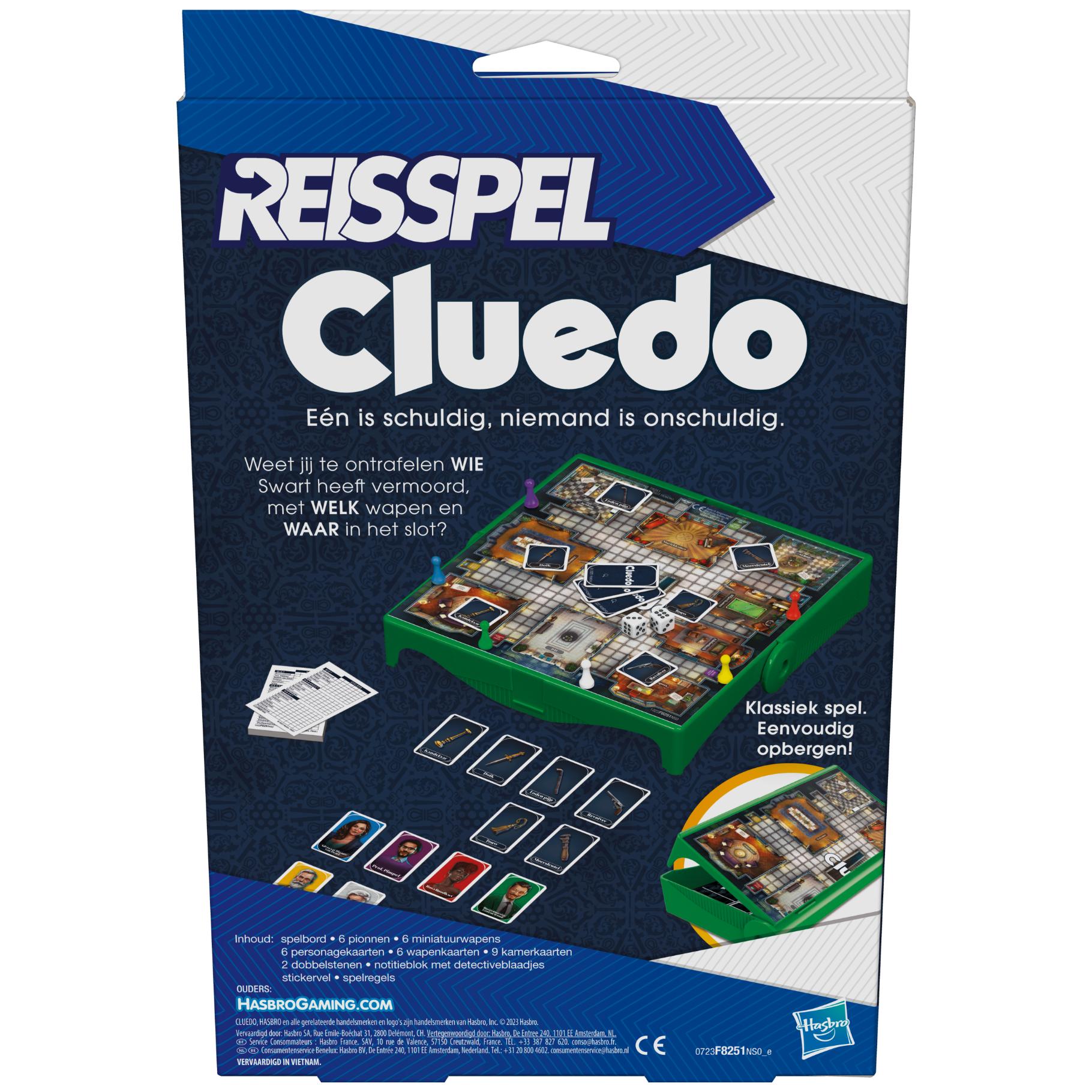 Top1Toys Spel Reis Cluedo