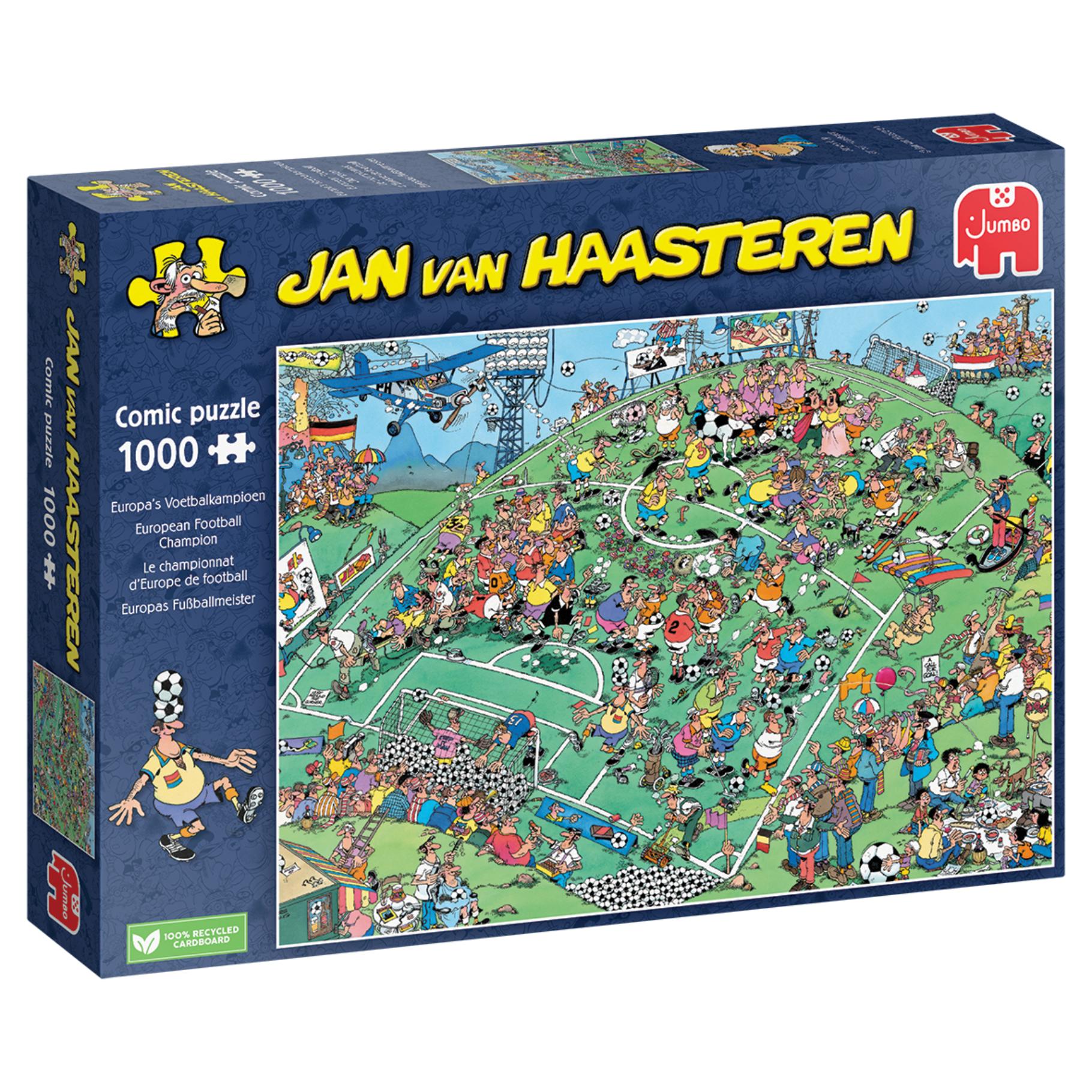 Top1Toys Puzzel Jan Van Haasteren Europa's voetbalkampioen