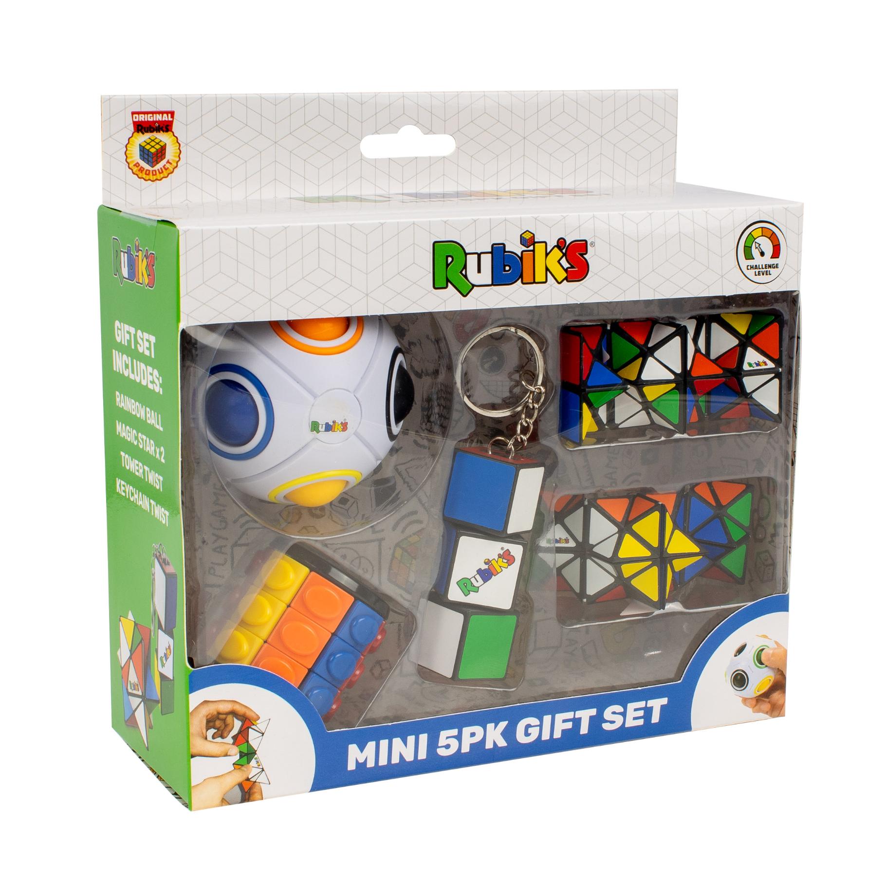 Top1Toys Rubik's Mini 5 Pack Gift Set Pk12