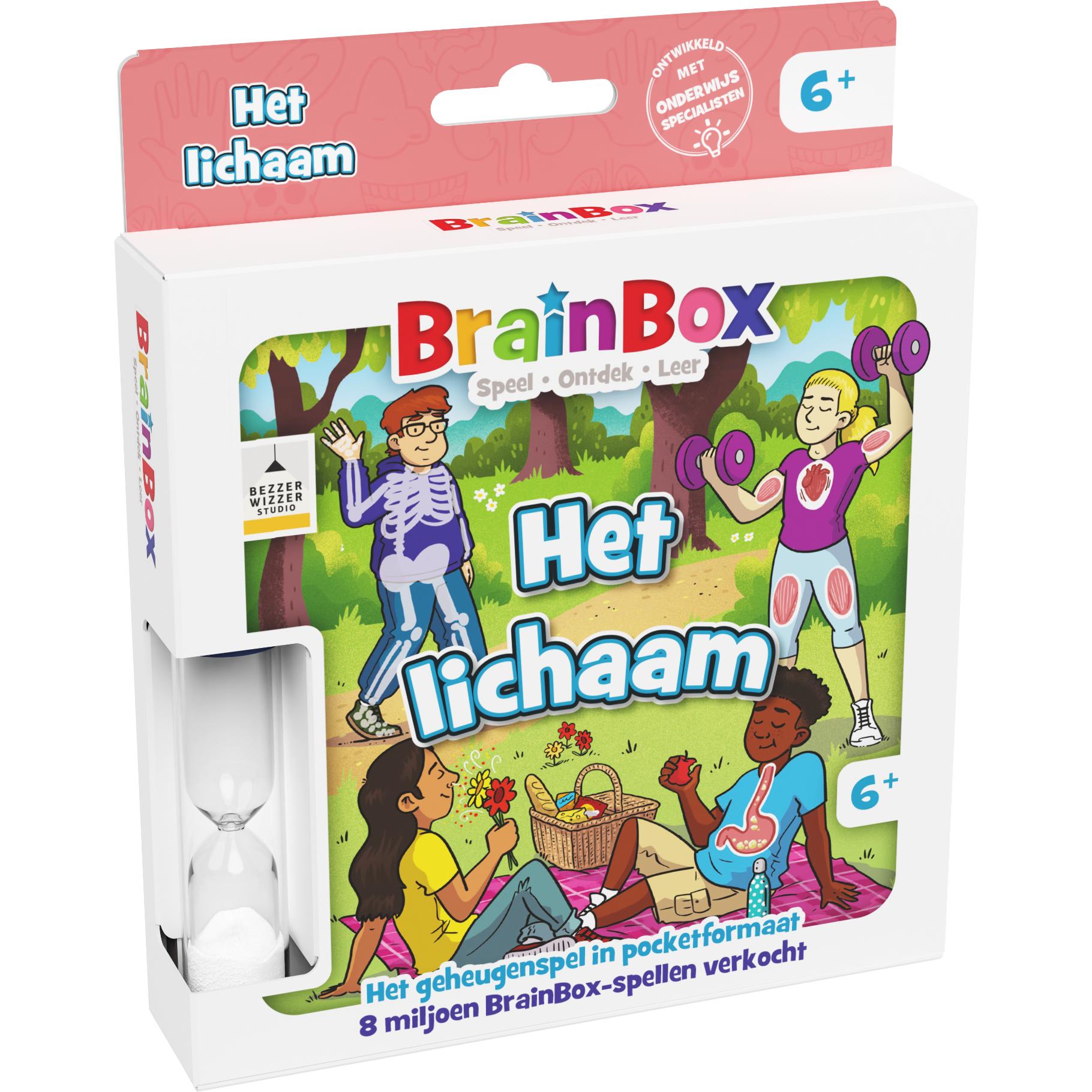 Top1Toys Spel Brainbox Pocket Het lichaam