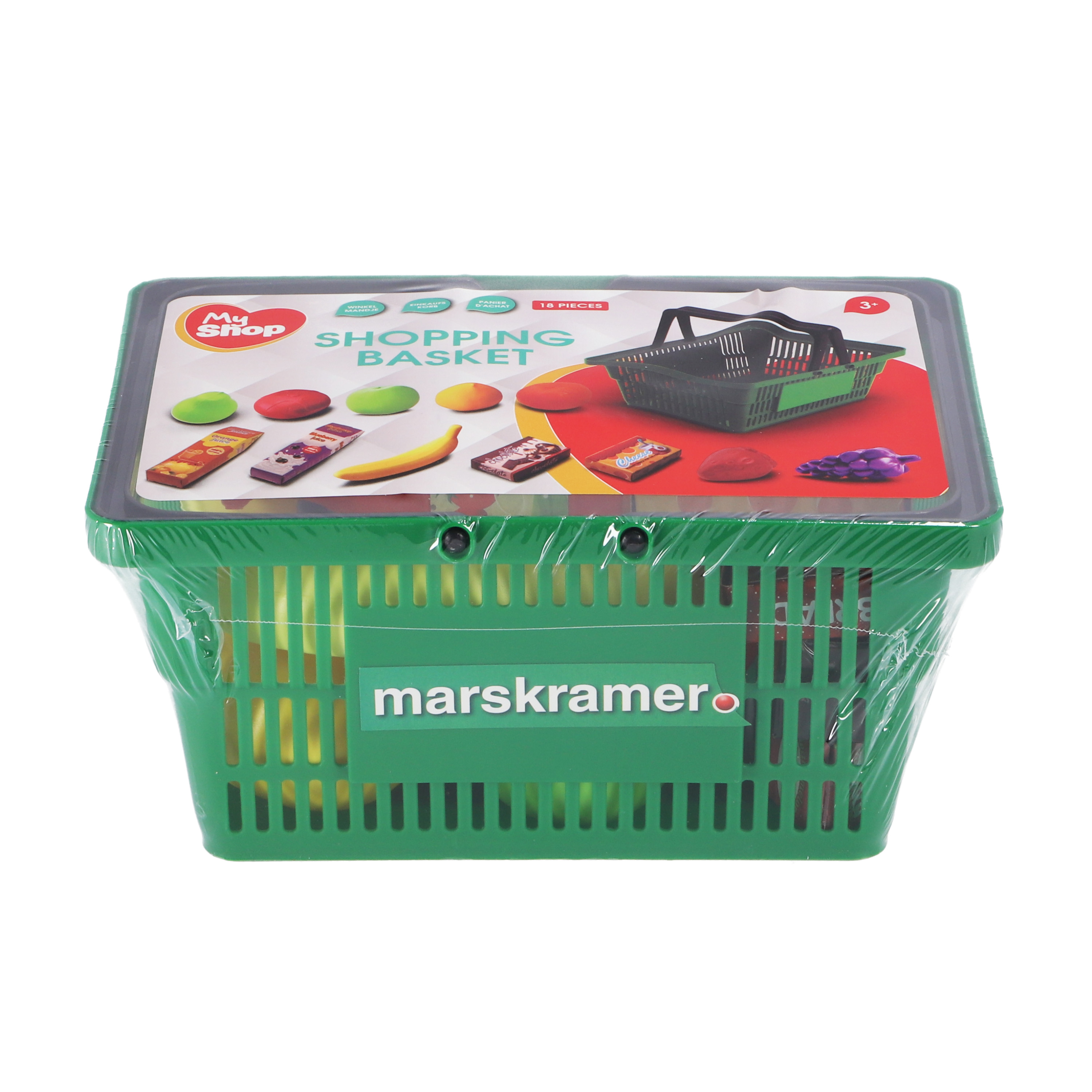 Top1Toys Boodschappenmandje Marskramer 18 Delig