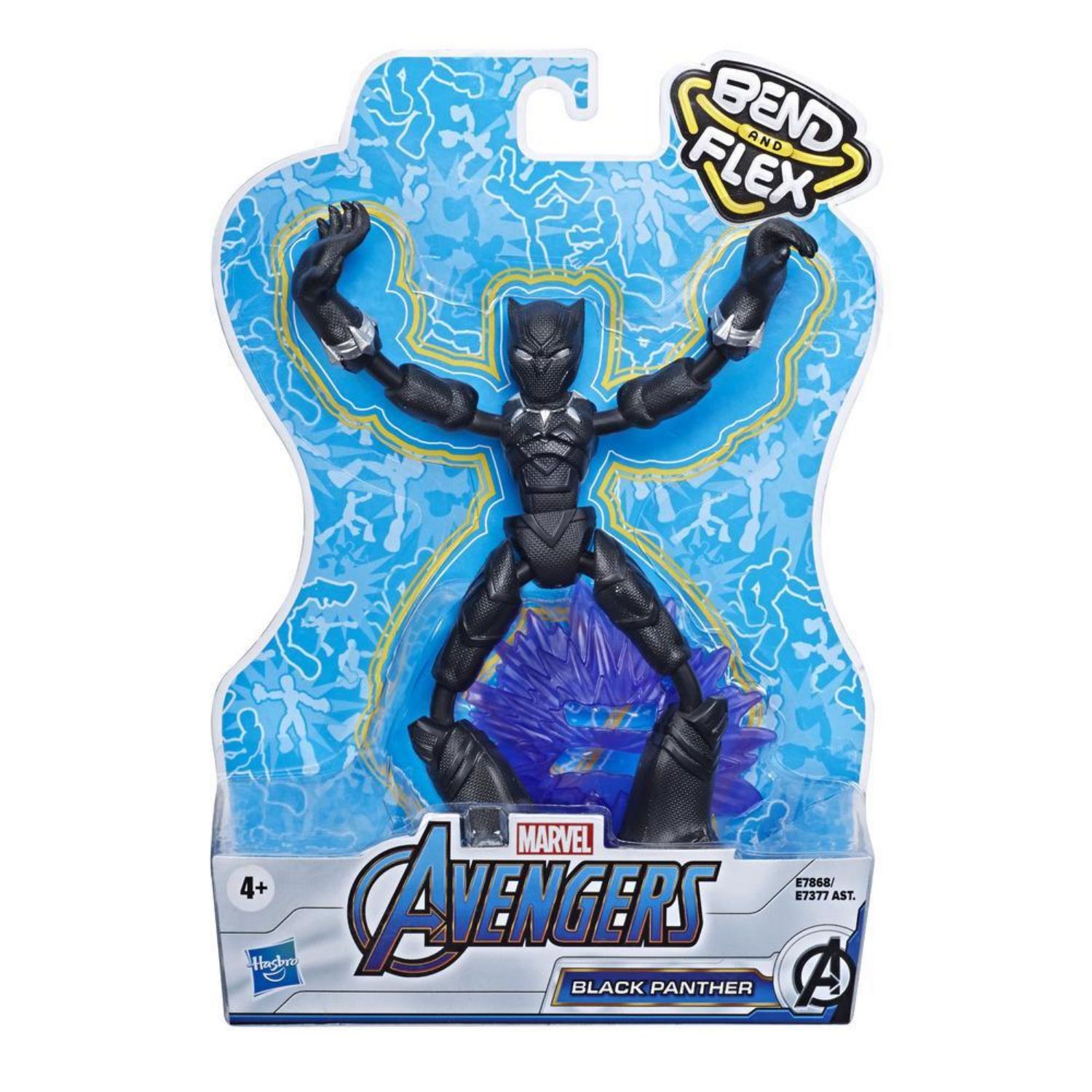 Hasbro Avengers Marvel Bend And Flex Black Panther