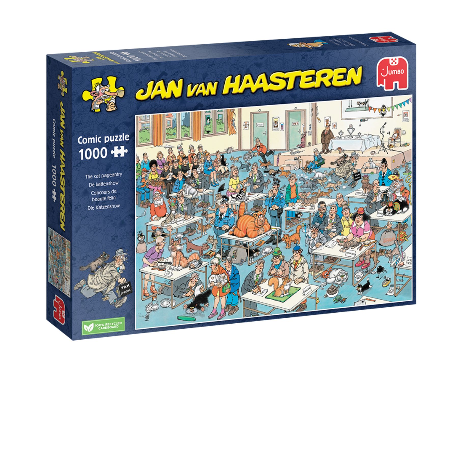 Jumbo Jan Van Haasteren Puzzel Kattenshow 1000 Stukjes