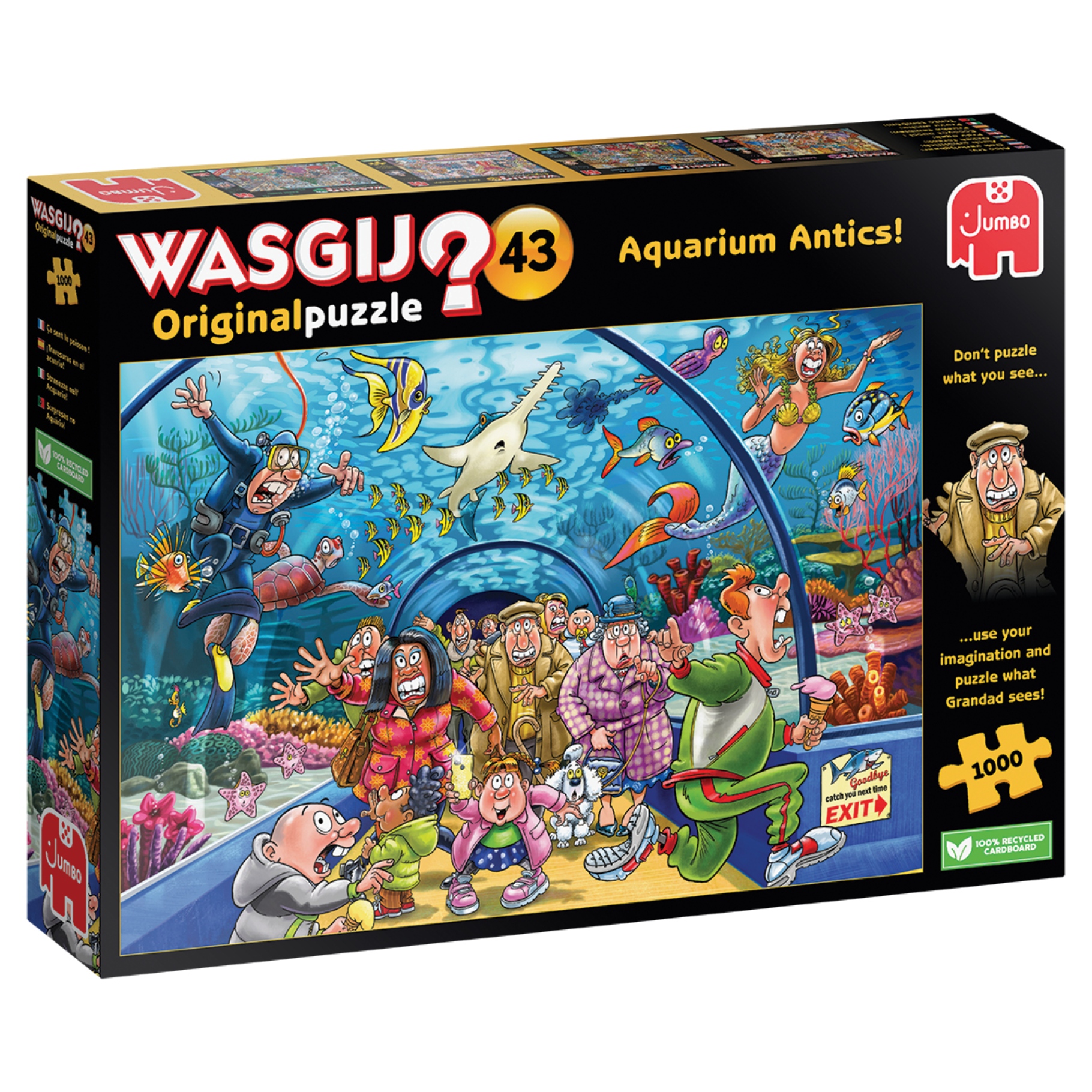 Jumbo Wasgij Original Puzzel 43 Aquarium Antics 1000 st.