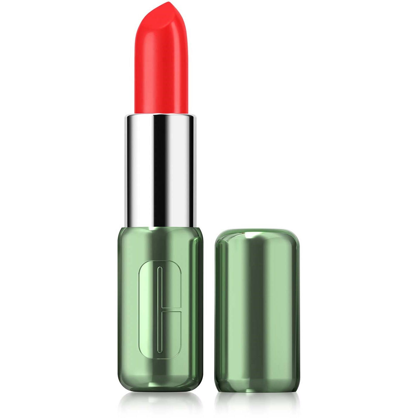 Clinique Pop Longwear Lipstick Satin Poppy Pop - Rood