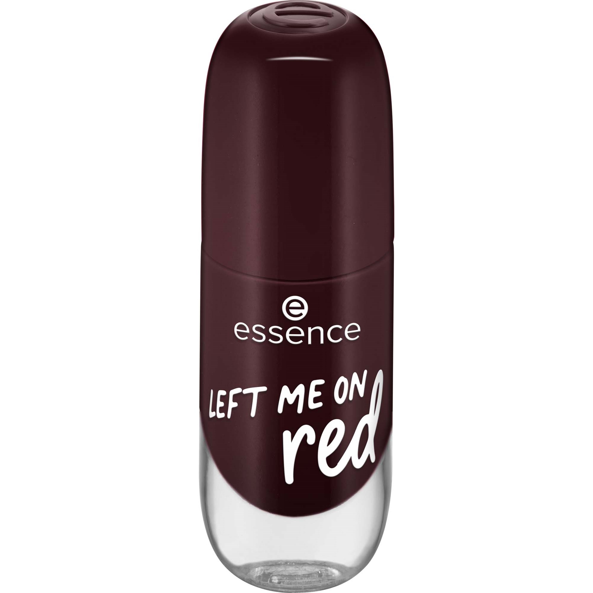 Essence Gel Nail Colour 72 LEFT ME ON red