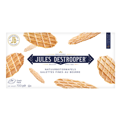 Jules Destrooper - Natuurboterwafels - 700g