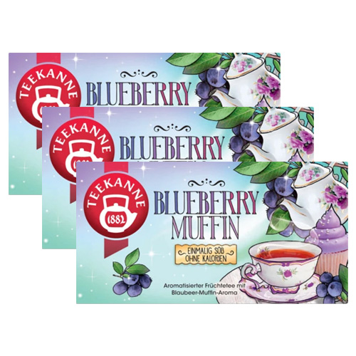 Teekanne - Blueberry Muffin Thee - 3x 18 zakjes