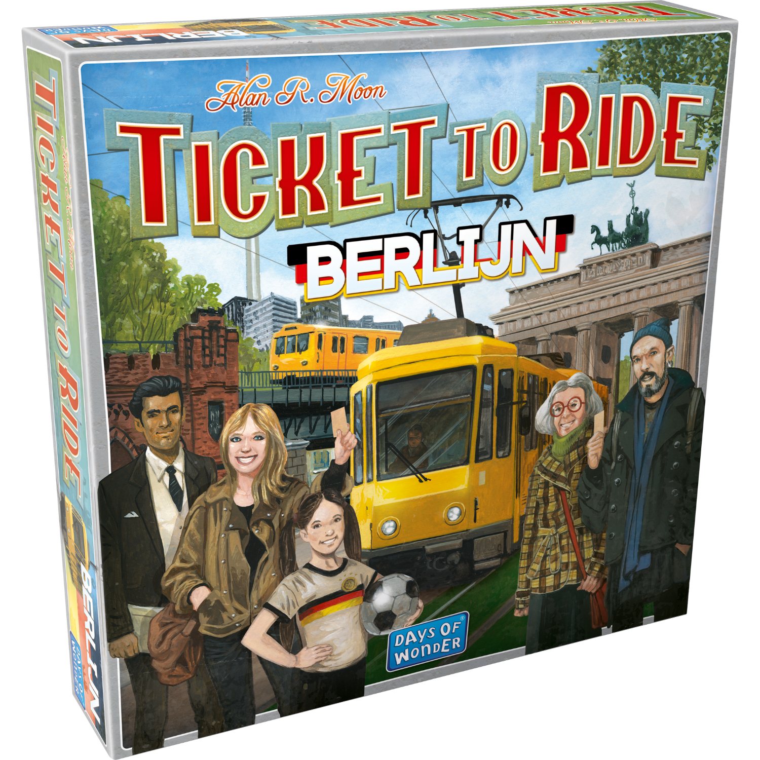 Top1Toys Ticket To Ride Berlijn - Bordspel