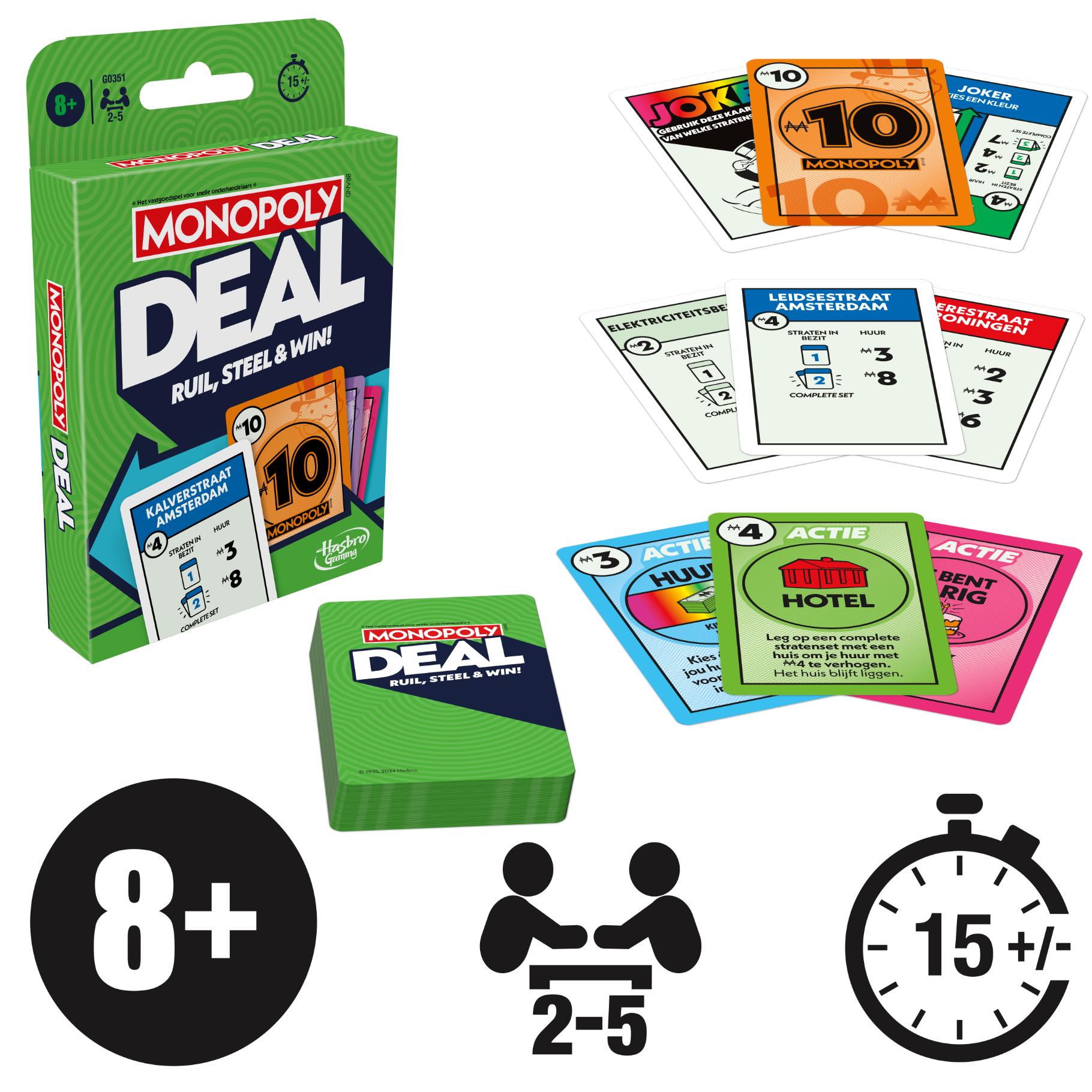 Top1Toys Spel Monopoly deal kaartspel