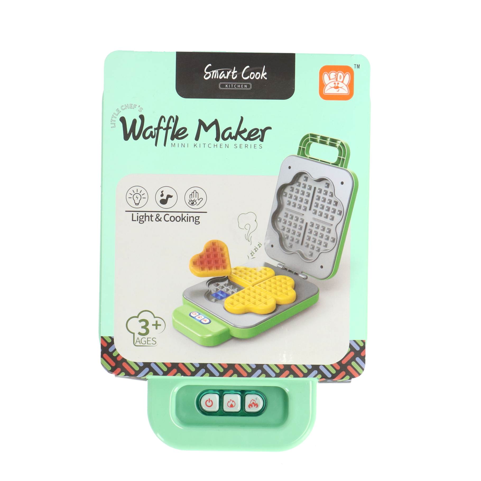 Top1Toys Wafel maker met geluid en licht