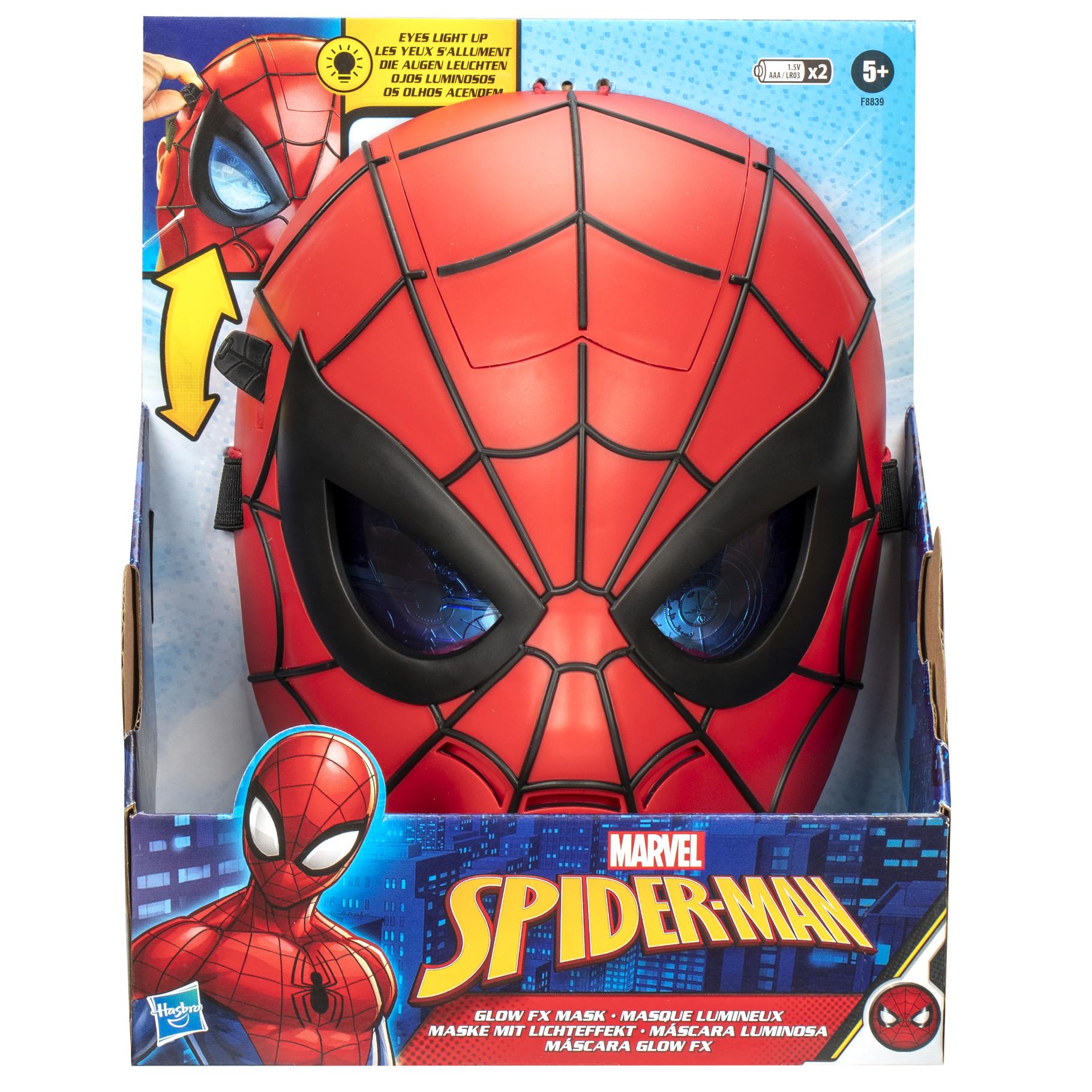 Top1Toys Marvel Spiderman Glow Fx Mask