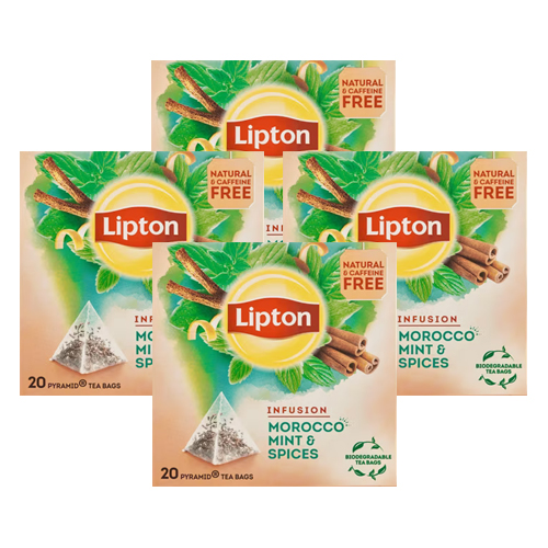 Lipton - Infusion Marocco Mint & Spices - 4x 20 zakjes