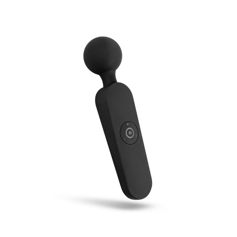 Yiva Verwarmende Smart Wand Vibrator - Zwart