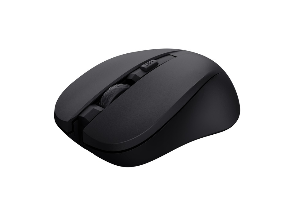 Trust Mydo Silent Optical Mouse | Muizen | 8713439250848 - Zwart