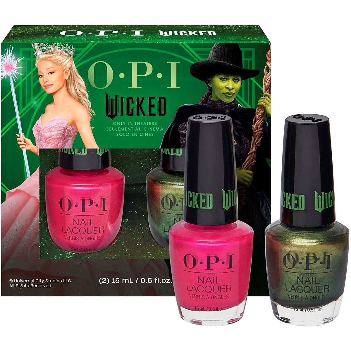 Opi Nail Lacquer xWicked Holiday Collection Duo Pack - Roze