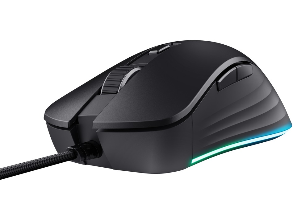 Trust GXT 924 Ybar+ High Performance Gaming Mouse Black | Muizen | 8713439248906