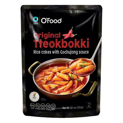 O&apos;food - Orginele Tteokbokki (Rijstcake) - 260g