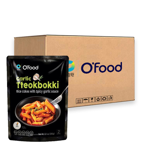 O&apos;food - Knoflook Tteokbokki (Rijstcake) - 20x 260g