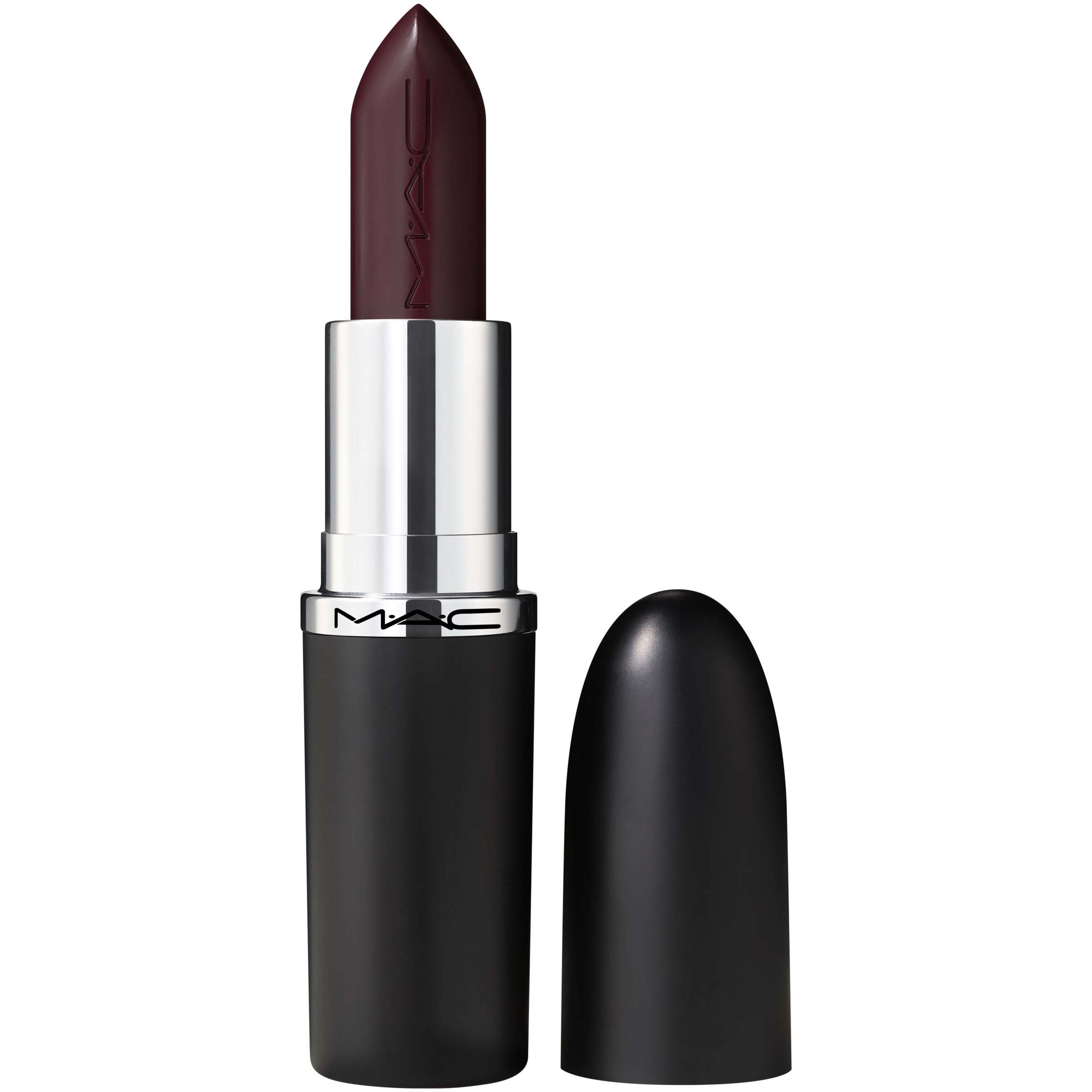 MAC Cosmetics Macximal Sleek Satin Lipstick Cyber - Zwart