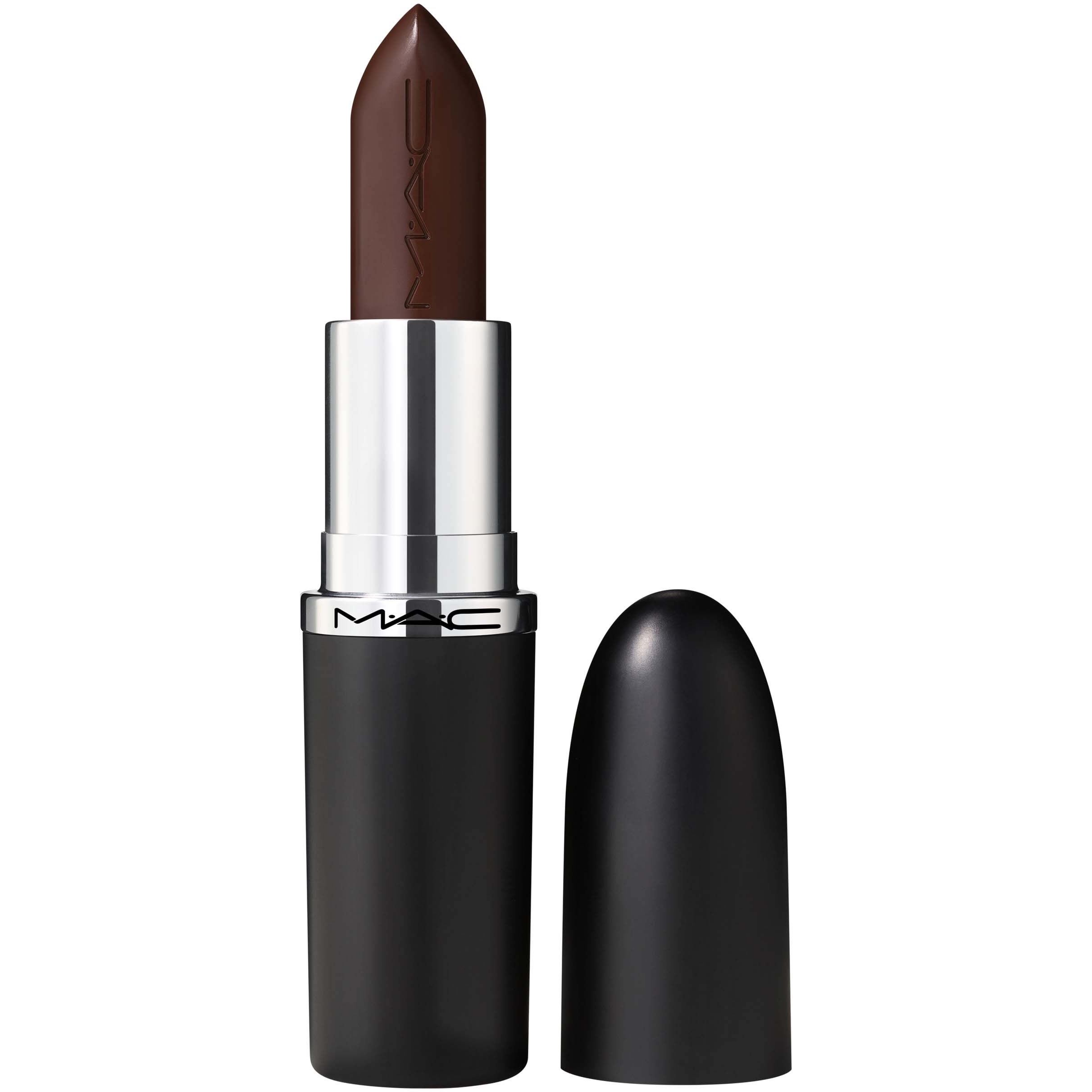 MAC Cosmetics Macximal Sleek Satin Lipstick Film Noir - Zwart