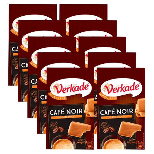 Verkade - Café Noir Original - 10x 175g