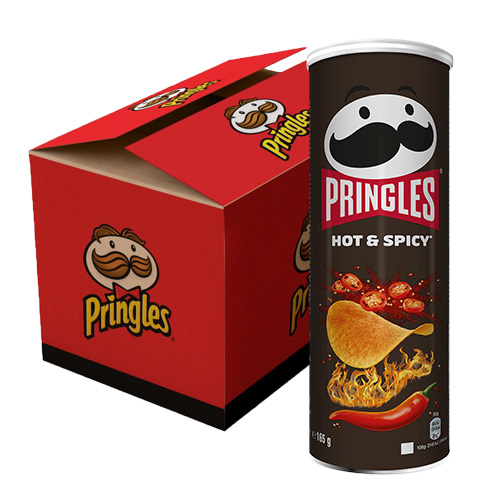 Pringles - Hot & Spicy - 19x 165g