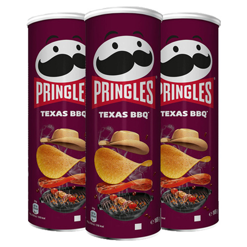 Pringles - Texas BBQ - 3x 165g