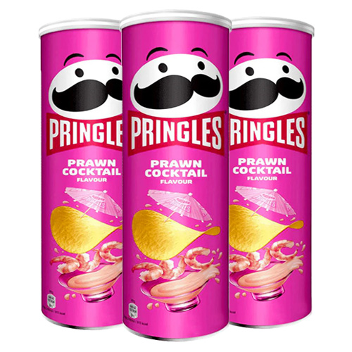 Pringles - Prawn Cocktail Flavour - 3x 165g