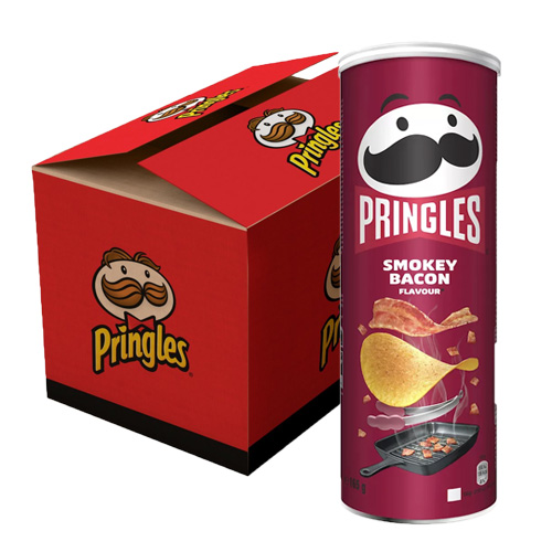 Pringles - Smokey Bacon - 19x 165g