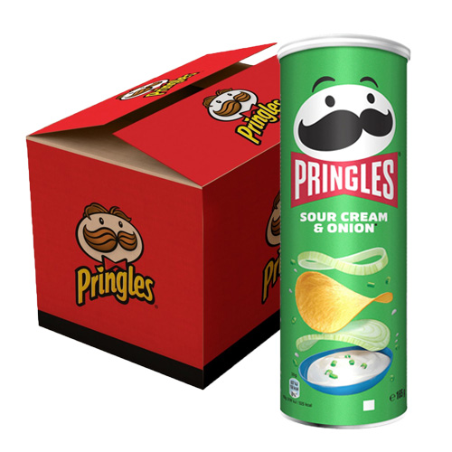 Pringles - Sour Cream & Onion - 19x 165g