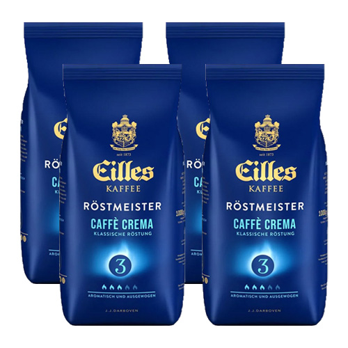 Eilles - Röstmeister Caffé Crema Bonen - 4x 1kg