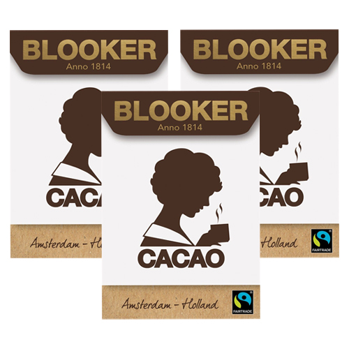 Blooker - Cacaopoeder - 3x 230g