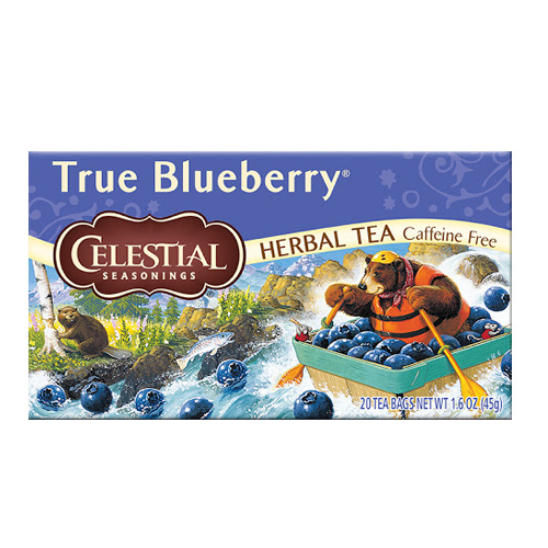 Celestial Seasonings - True Blueberry Herbal Tea - 20 zakjes