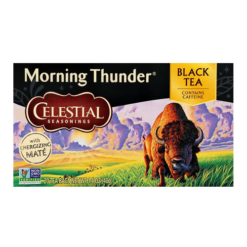 Celestial Seasonings - Morning Thunder Black Tea - 20 zakjes