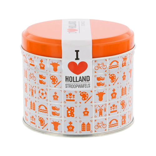 Daelmans - Karamel Stroopwafels in Oranje blik - 230g